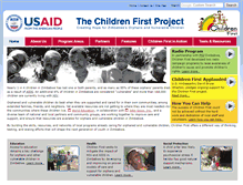 Tablet Screenshot of childrenfirst.worlded.org